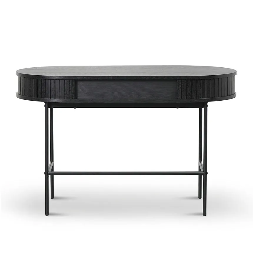 1.2m Home Office Desk - Full Black