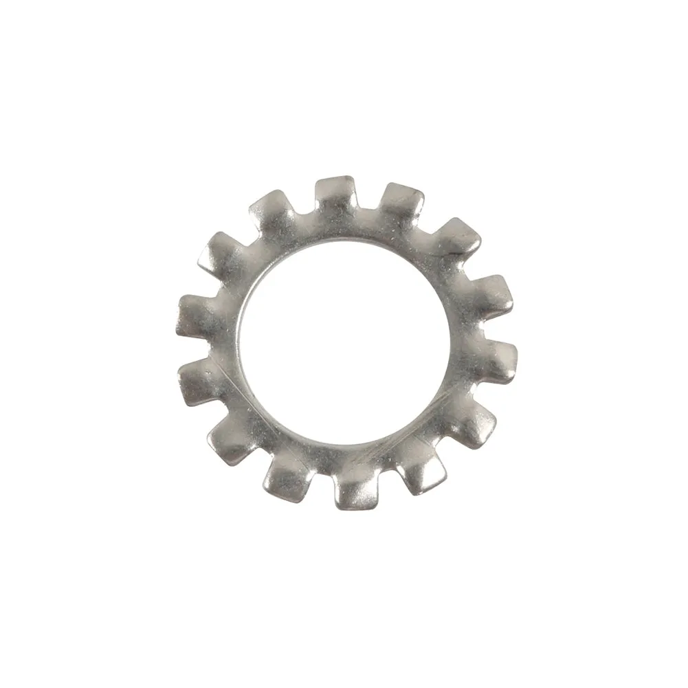 150pcs 6 Sizes 304 Stainless Steel External Tooth Star Lock