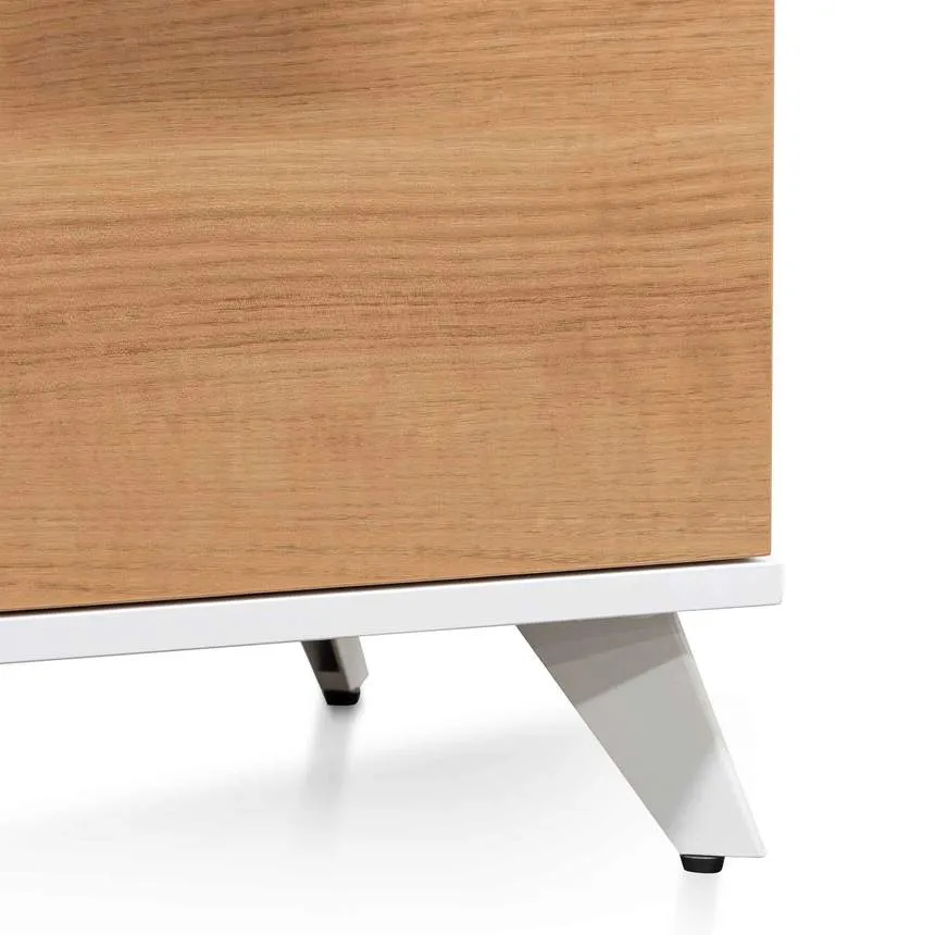160cm Right Return Executive Office Desk - Natural