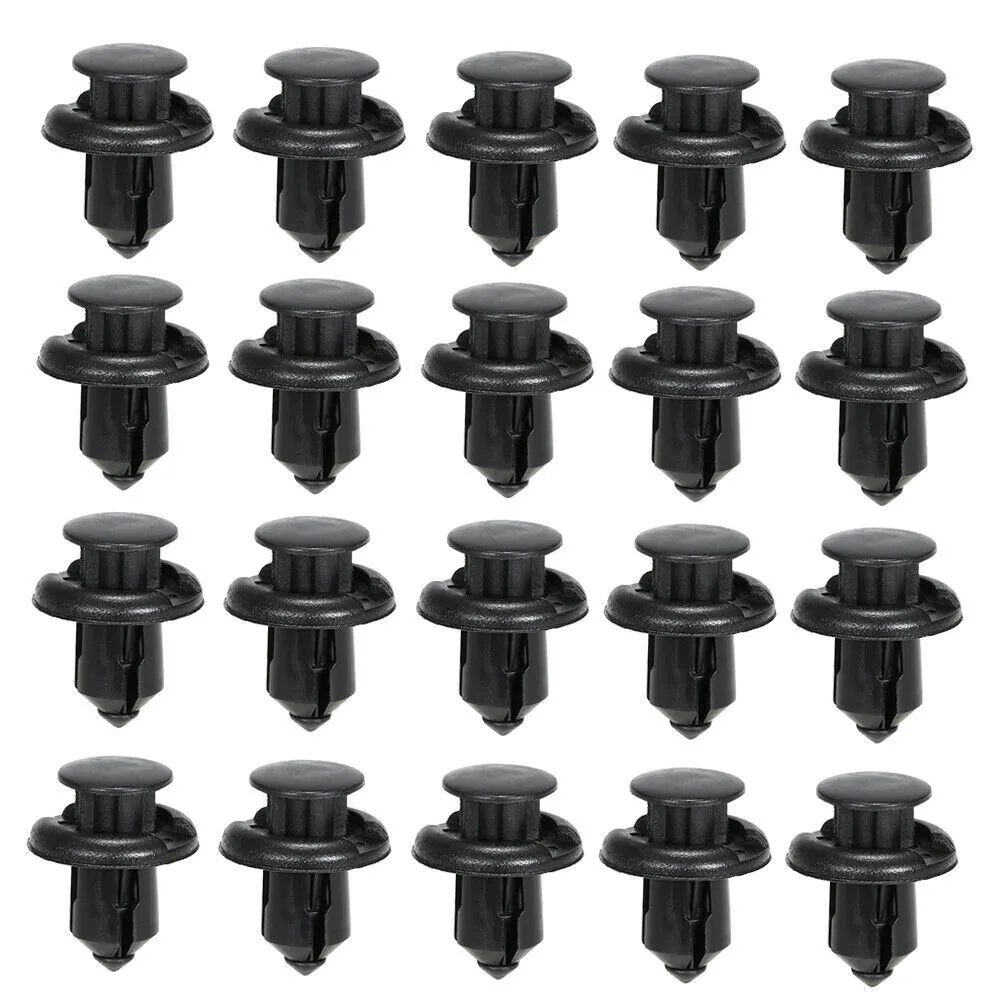 190pcs Car Retainer Clips 6 Sizes Fasteners Kit Rivet Push Rod