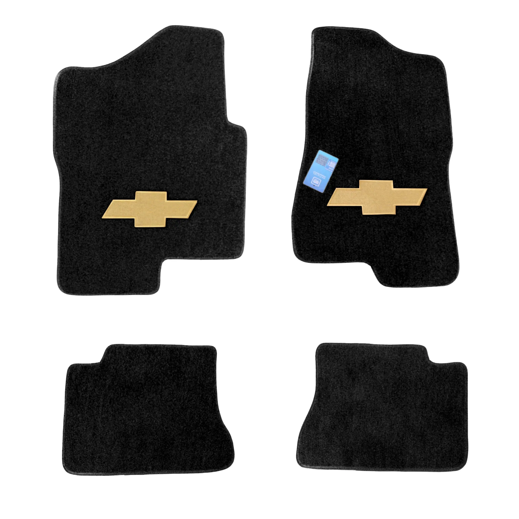 1999 - 2006 Chevy Silverado 1500 Crew Cab Carpeted Floor Mats