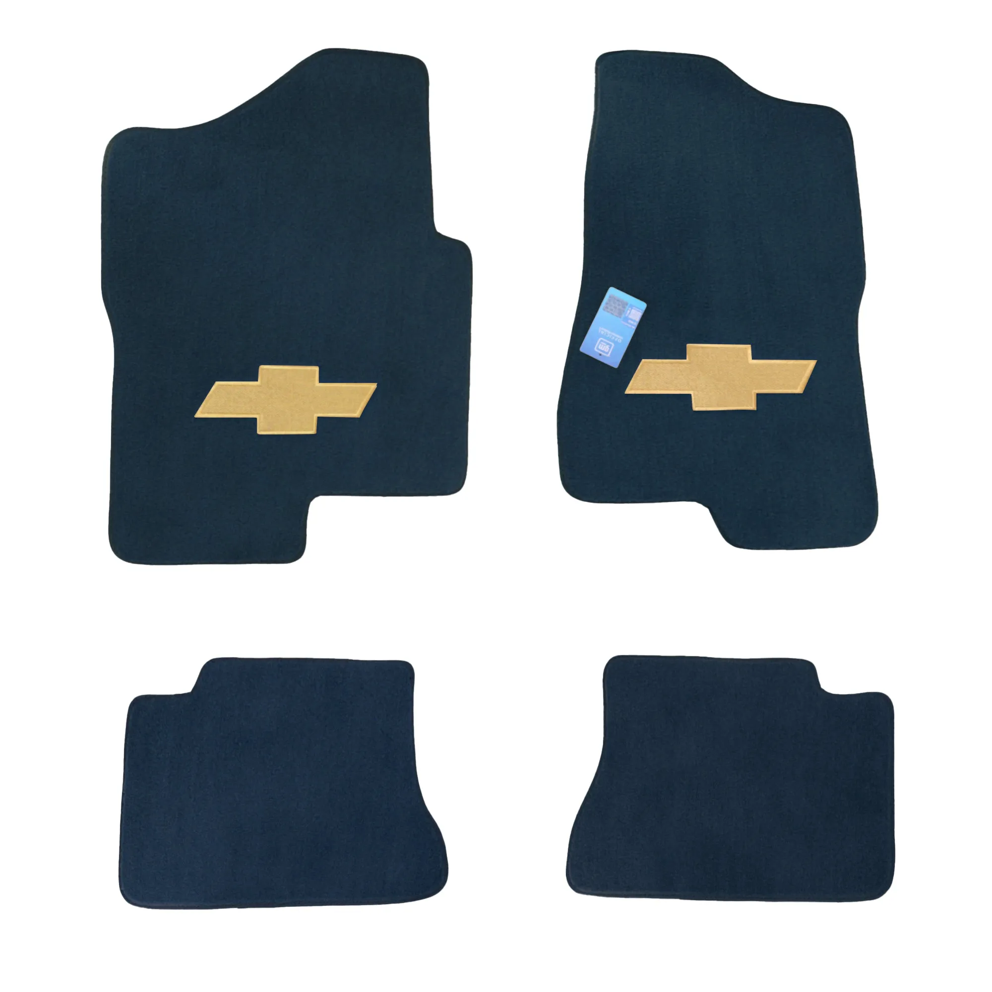 1999 - 2006 Chevy Silverado 1500 Crew Cab Carpeted Floor Mats