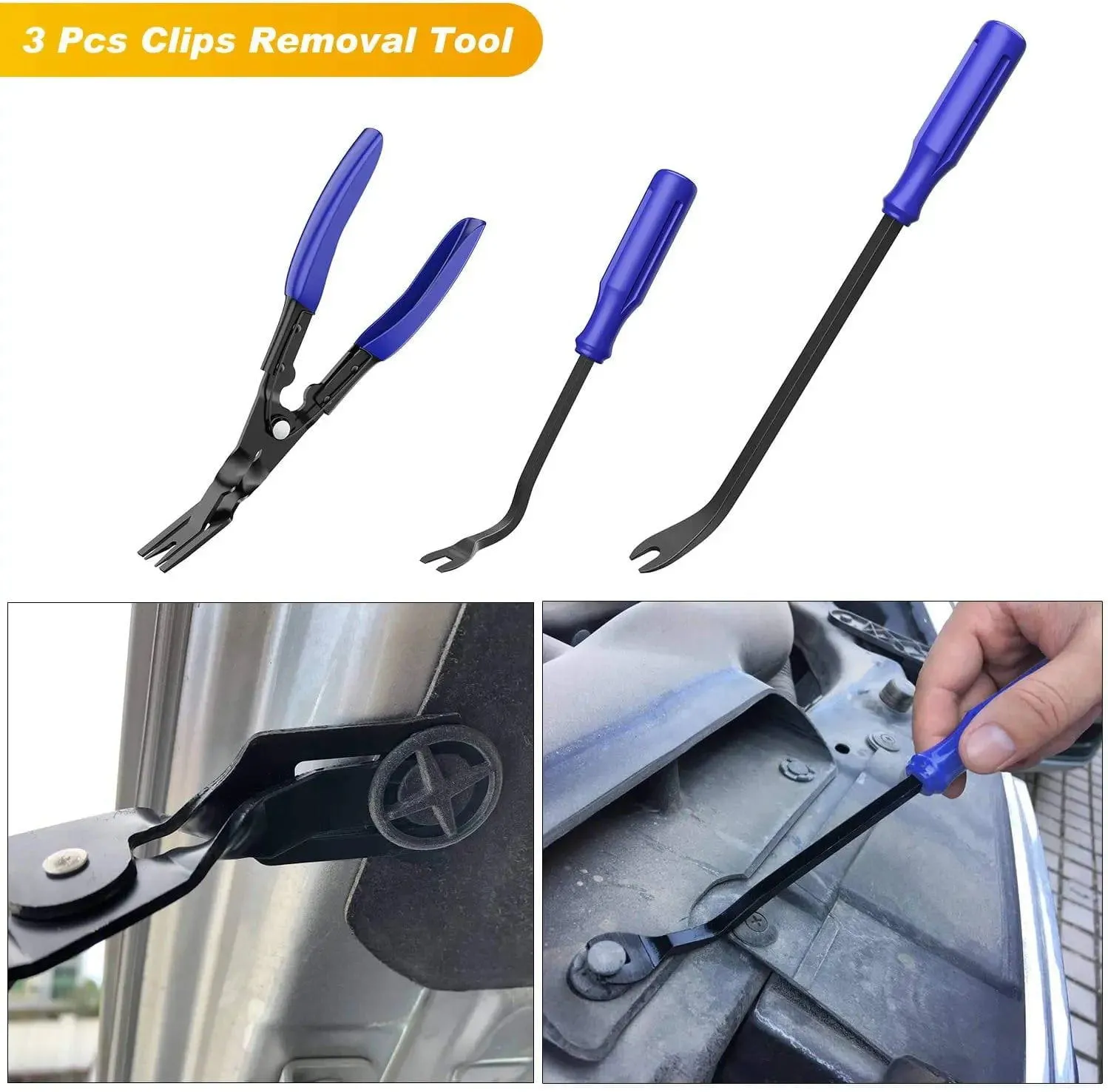 19Pcs Trim Removal Tool Kit Blue