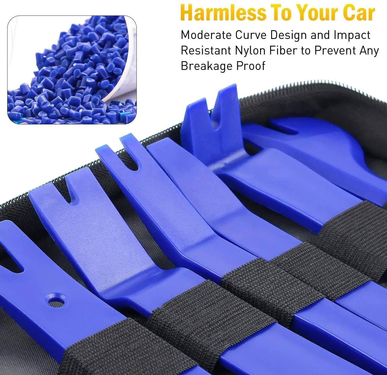 19Pcs Trim Removal Tool Kit Blue