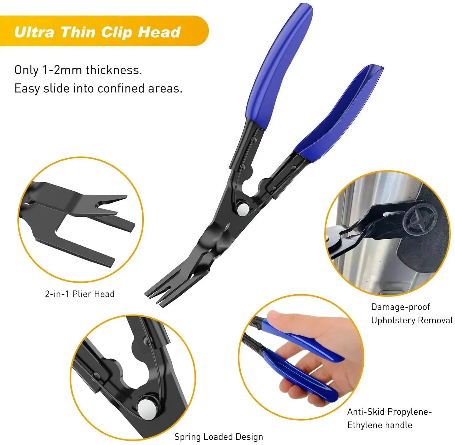 19Pcs Trim Removal Tool Kit Blue