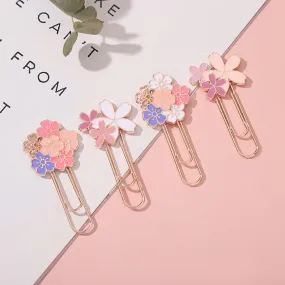 1pc Cherry Blossom Paper Clip