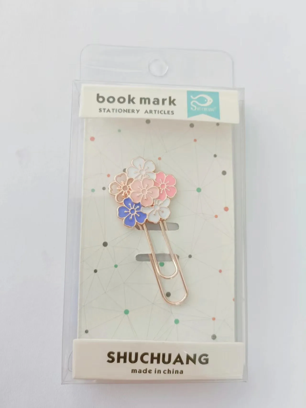 1pc Cherry Blossom Paper Clip