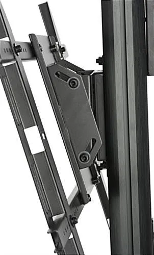 2 or Dual TV Cart Vertical Mounting for Advertsing or Conference RKDV