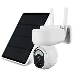 2.4G Wifi Solar Wireless 1080P Surveillance Camera with Flood Light Night Vision