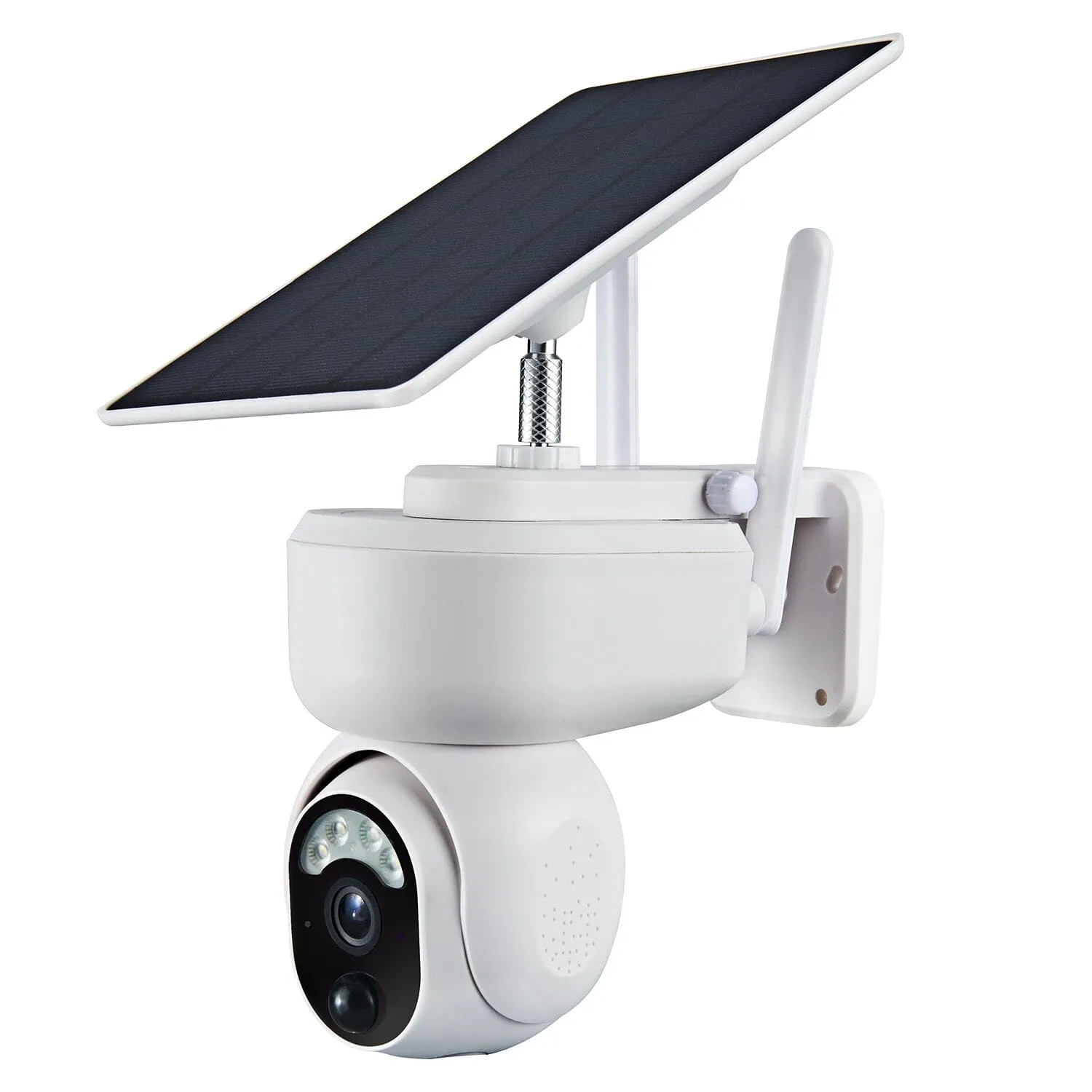 2.4G Wifi Solar Wireless 1080P Surveillance Camera with Flood Light Night Vision