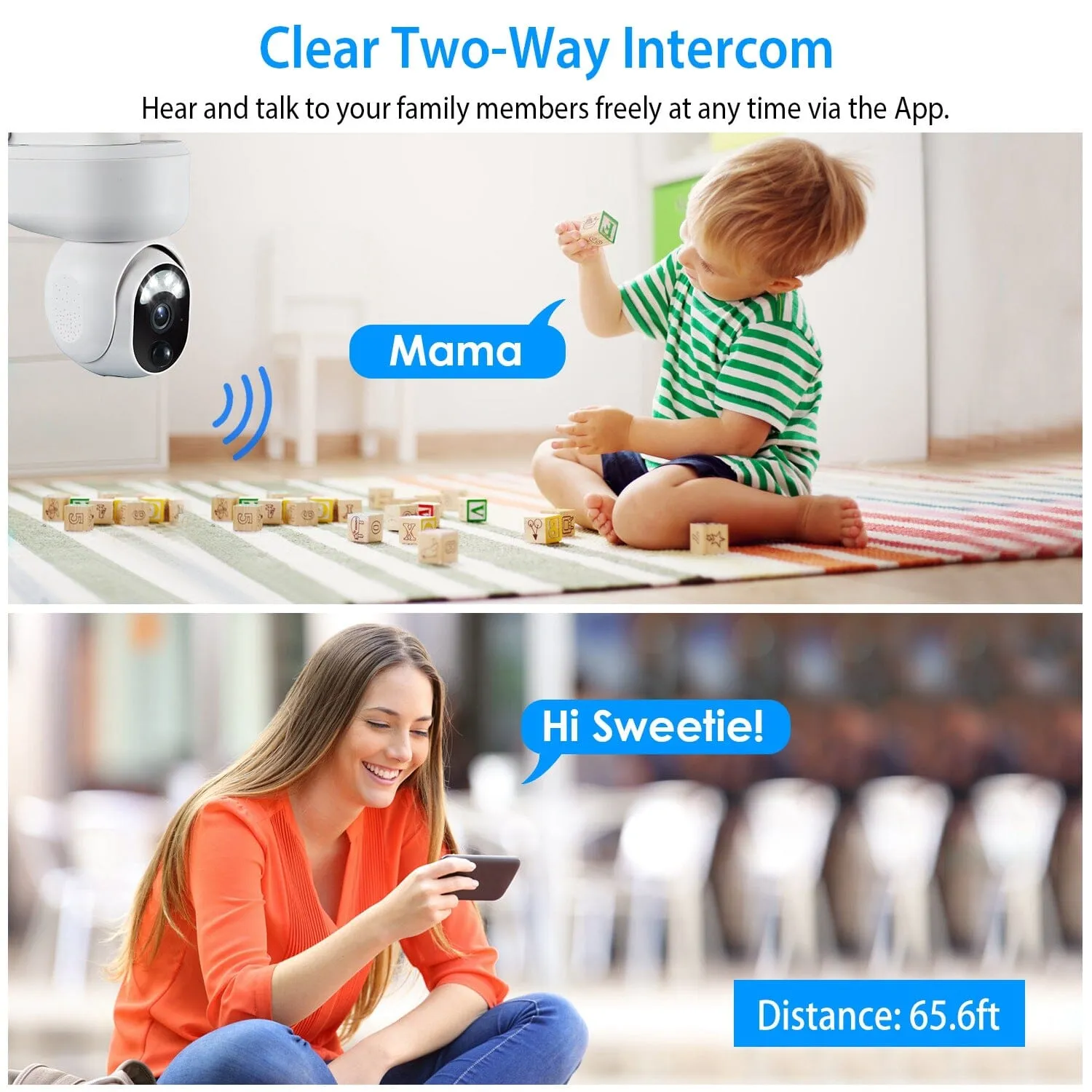 2.4G Wifi Solar Wireless 1080P Surveillance Camera with Flood Light Night Vision