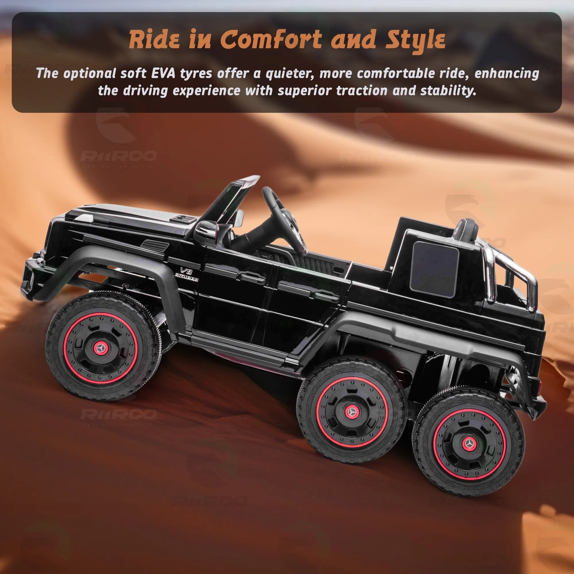 24V Mercedes Benz G63 AMG 6X6