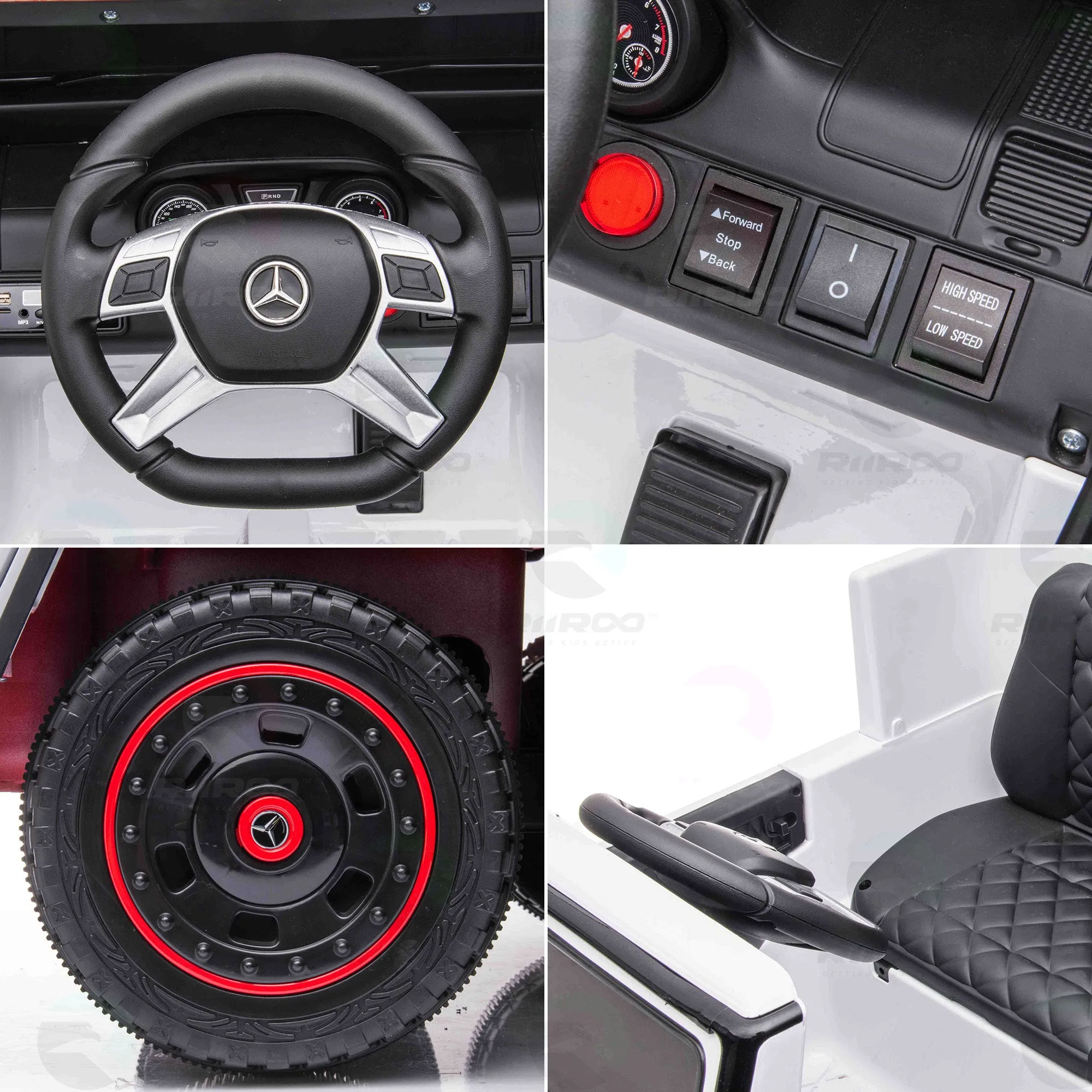 24V Mercedes Benz G63 AMG 6X6