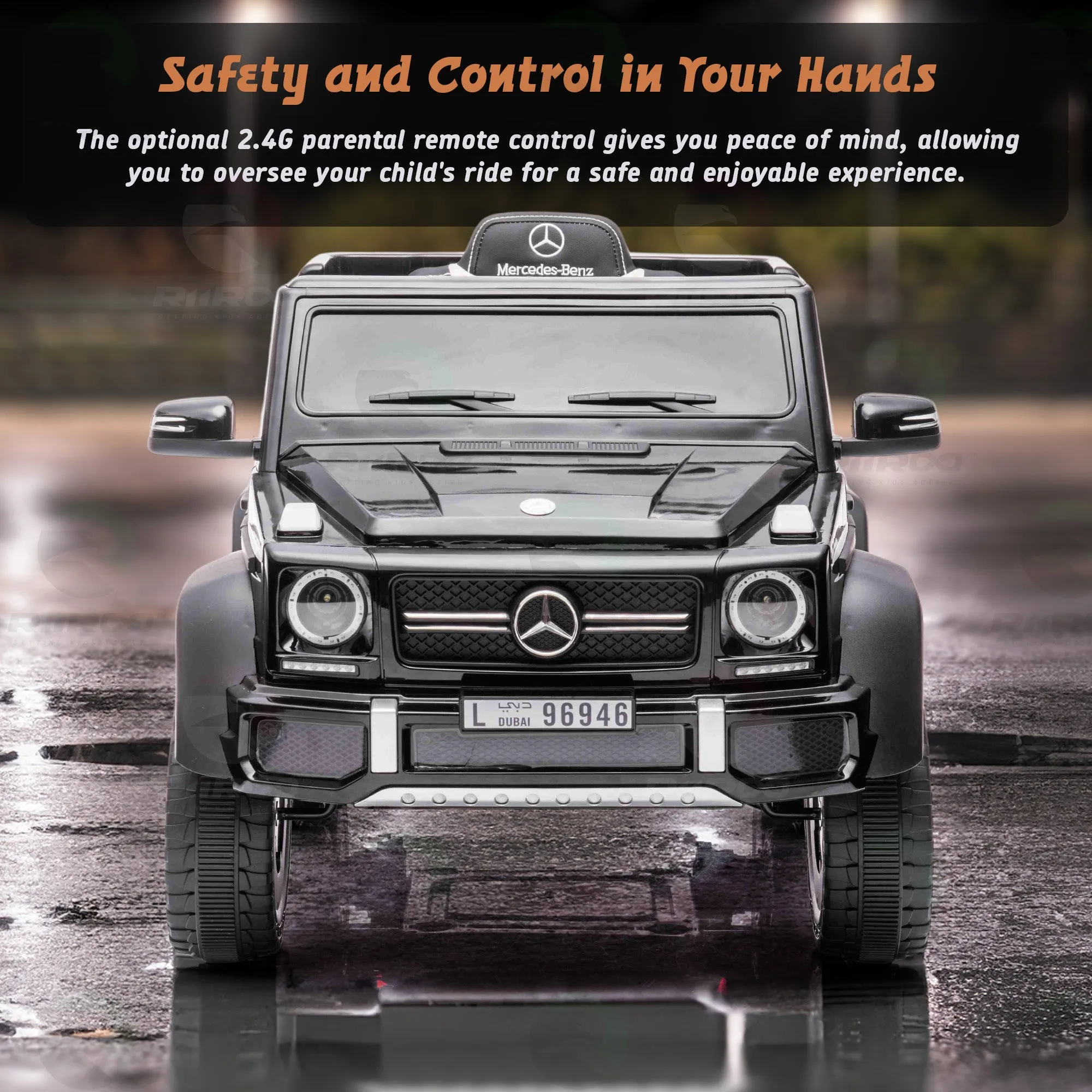 24V Mercedes Benz G63 AMG 6X6