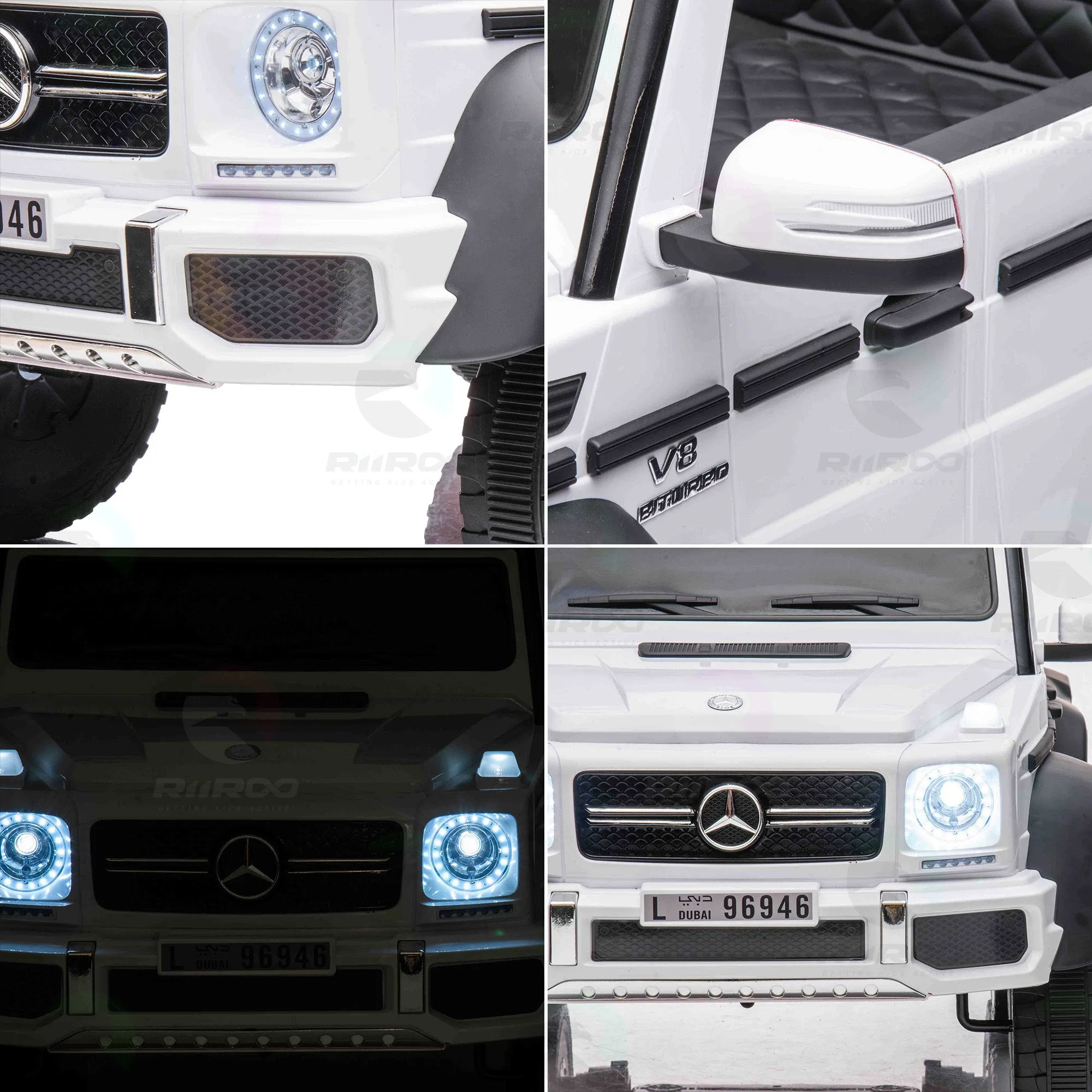 24V Mercedes Benz G63 AMG 6X6