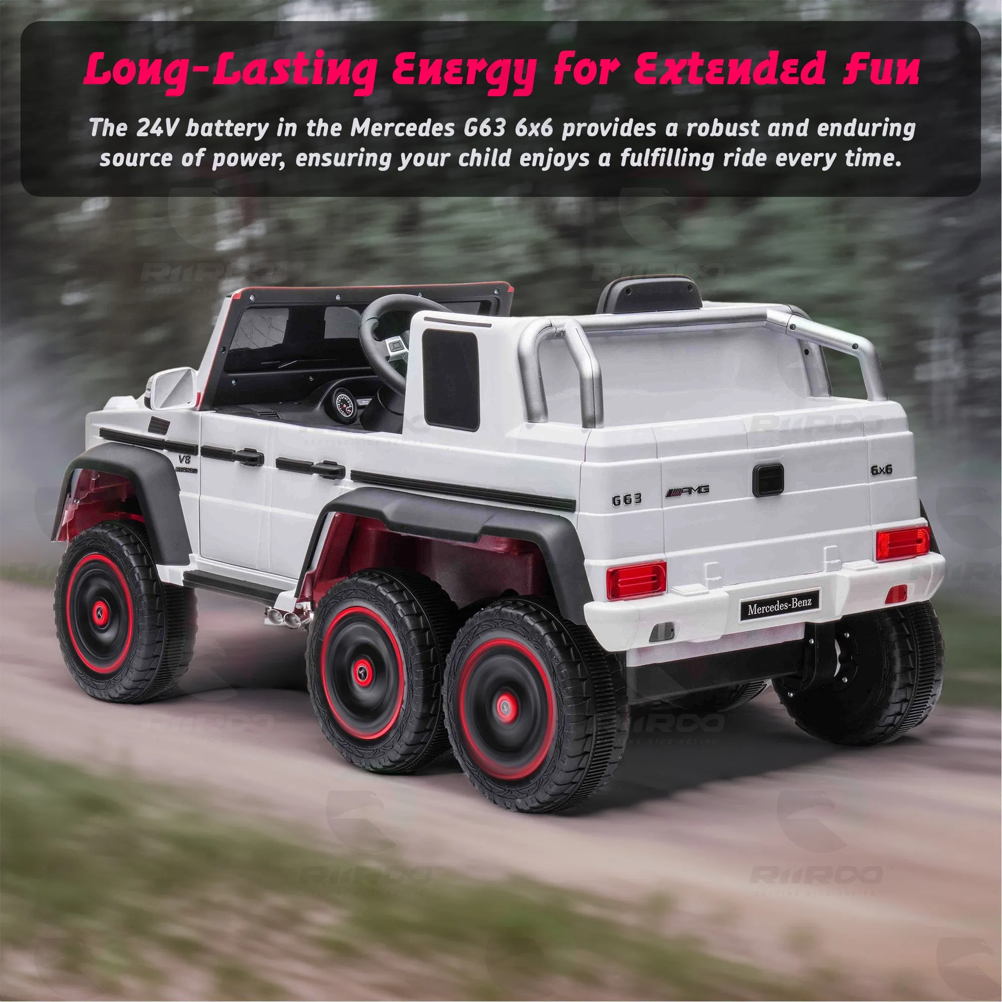 24V Mercedes Benz G63 AMG 6X6