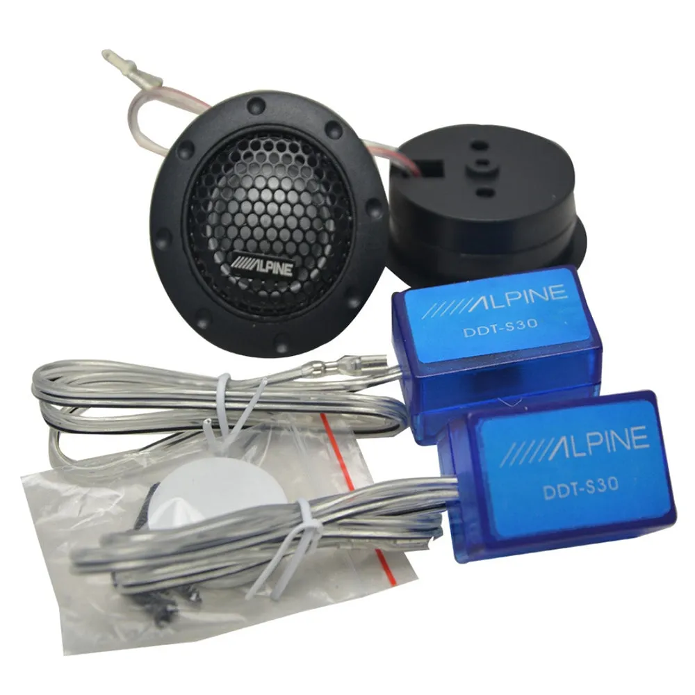 2PCS Tweeter Car Audio Silk Film For Car Modification 180W