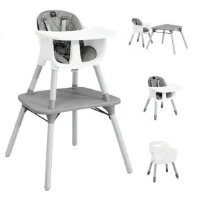 4-in-1 Baby Convertible Toddler Table Chair Set