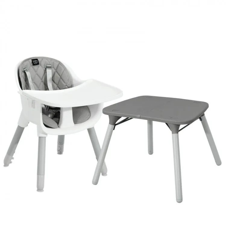 4-in-1 Baby Convertible Toddler Table Chair Set