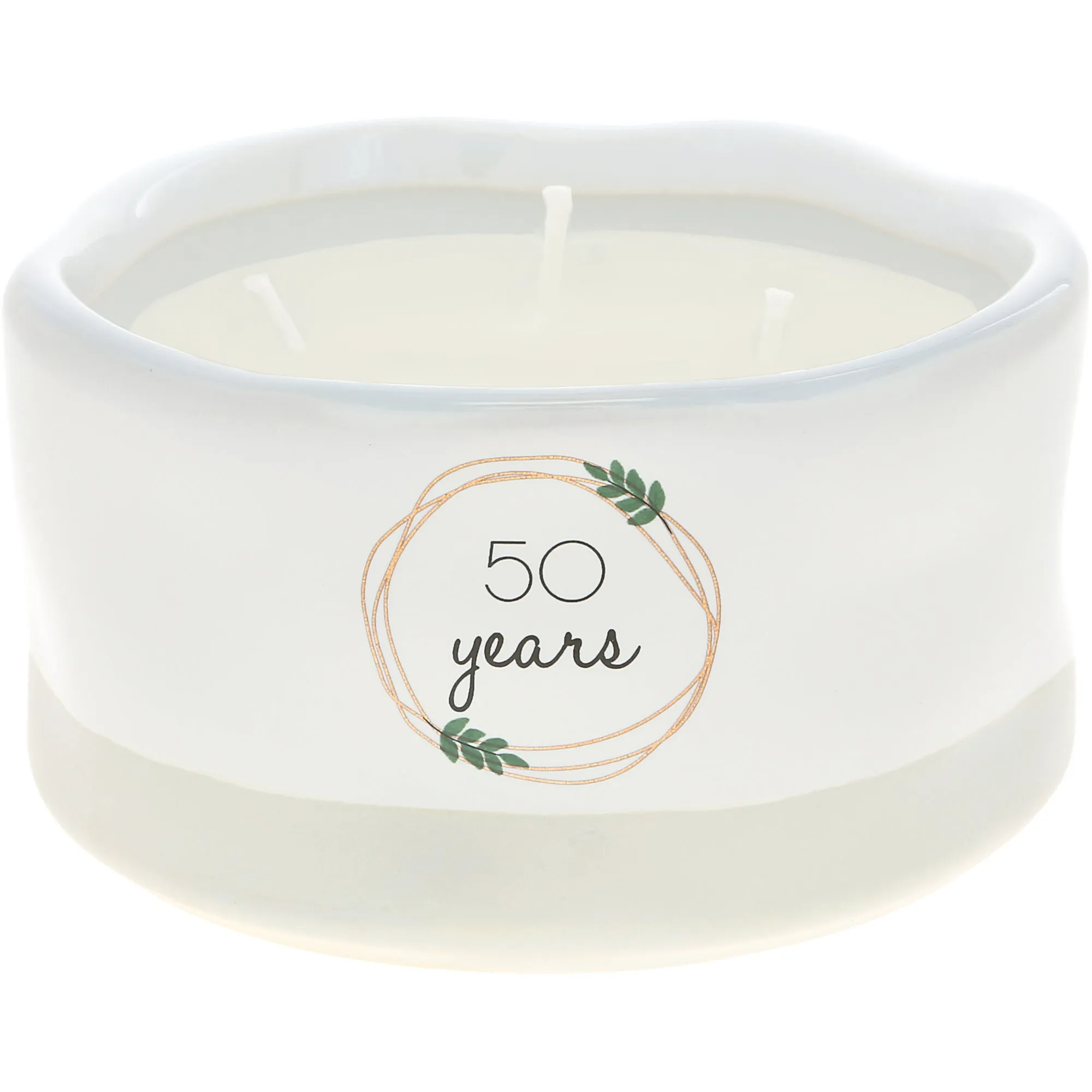 50 Years 8 oz - 100% Soy Wax Reveal Candle Scent: Tranquility