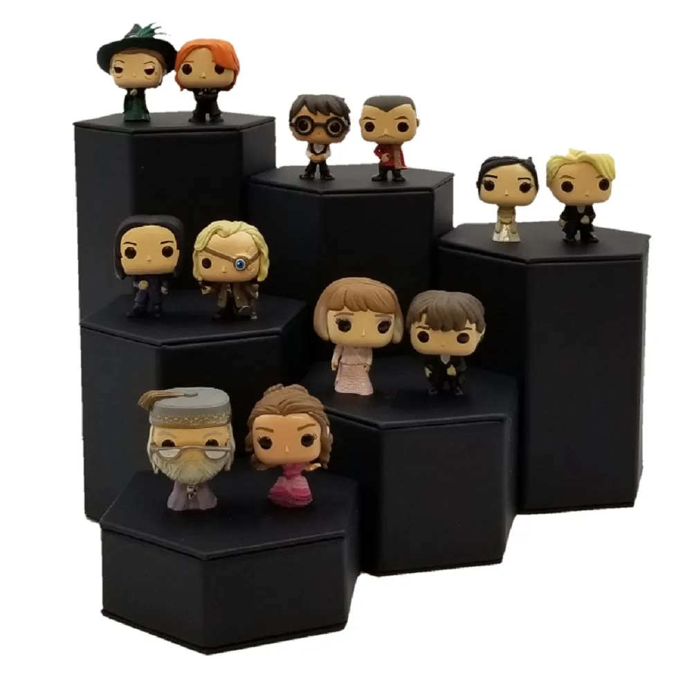 6 Piece Hexagon Riser Display Set