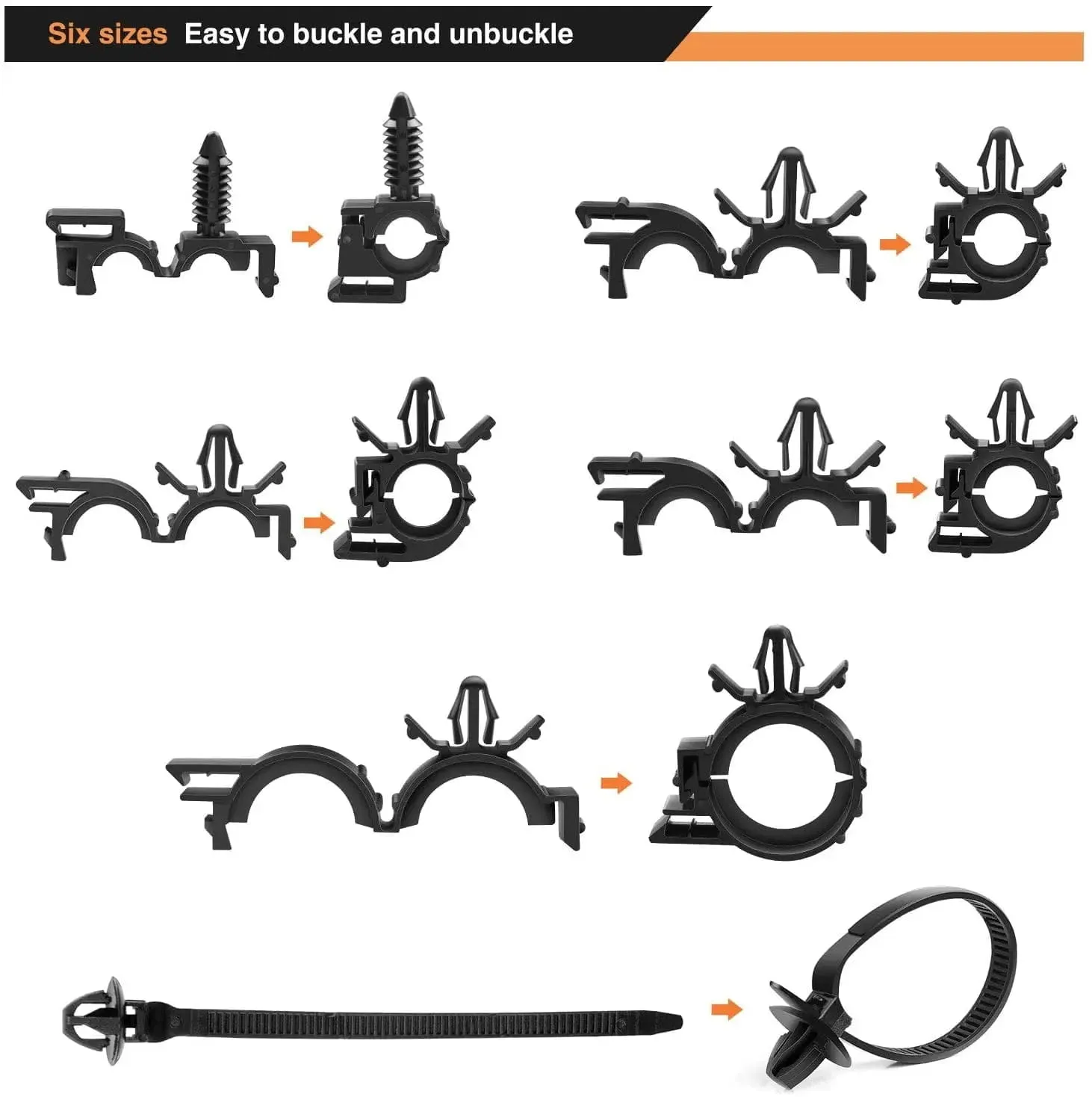 60 Pcs Car Push Retainer Clips Kits For Honda GM Mazda