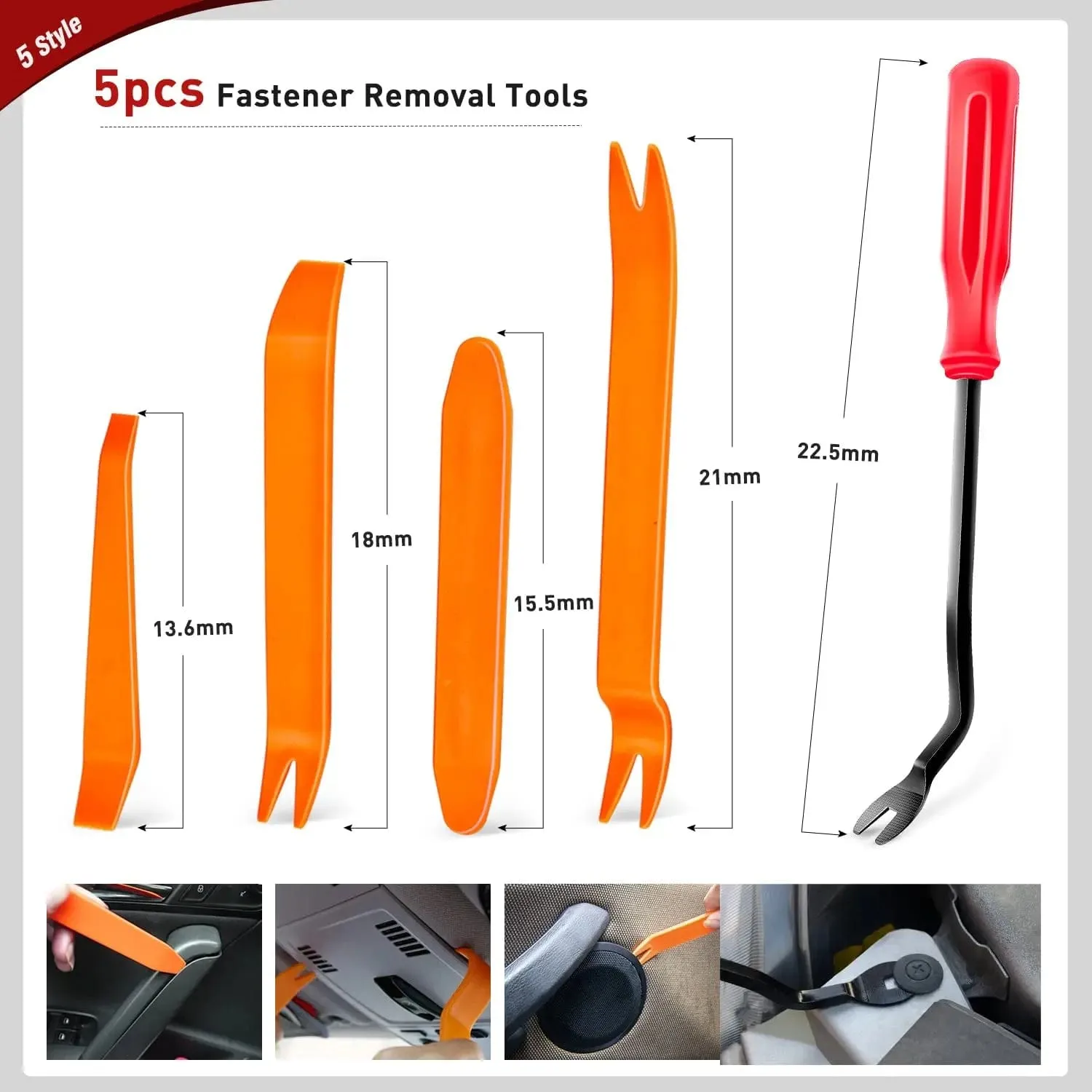 700 Pcs Bumper Retainer Clips Car Push Retainer Kit