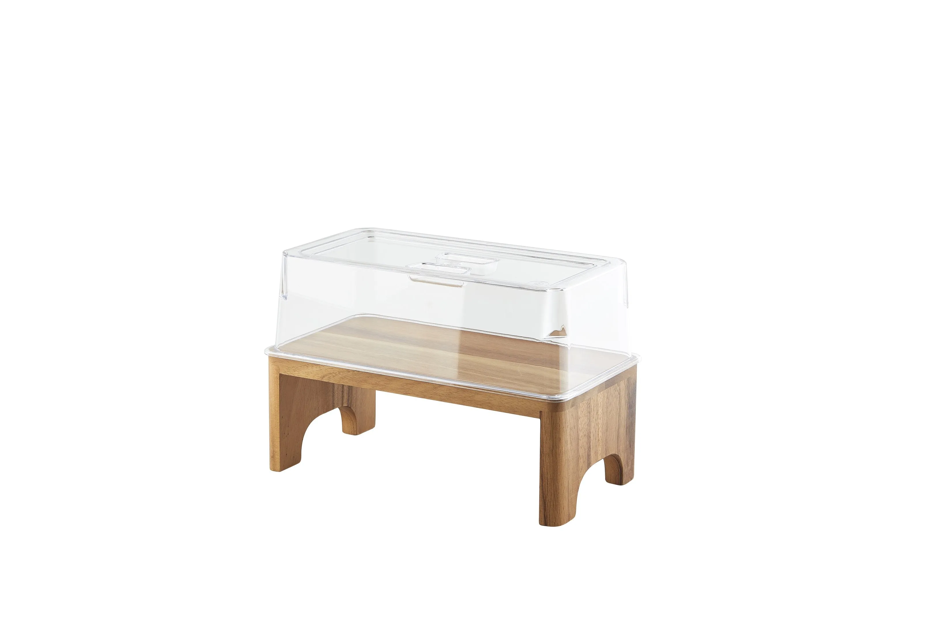 Acacia Wood GN Buffet Riser GN 1/3 12cm (H)