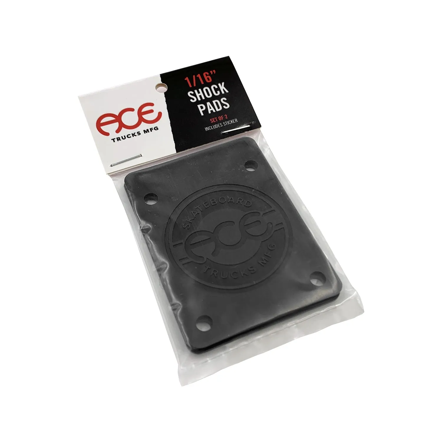 ACE Trucks - Risers 1/16" Black