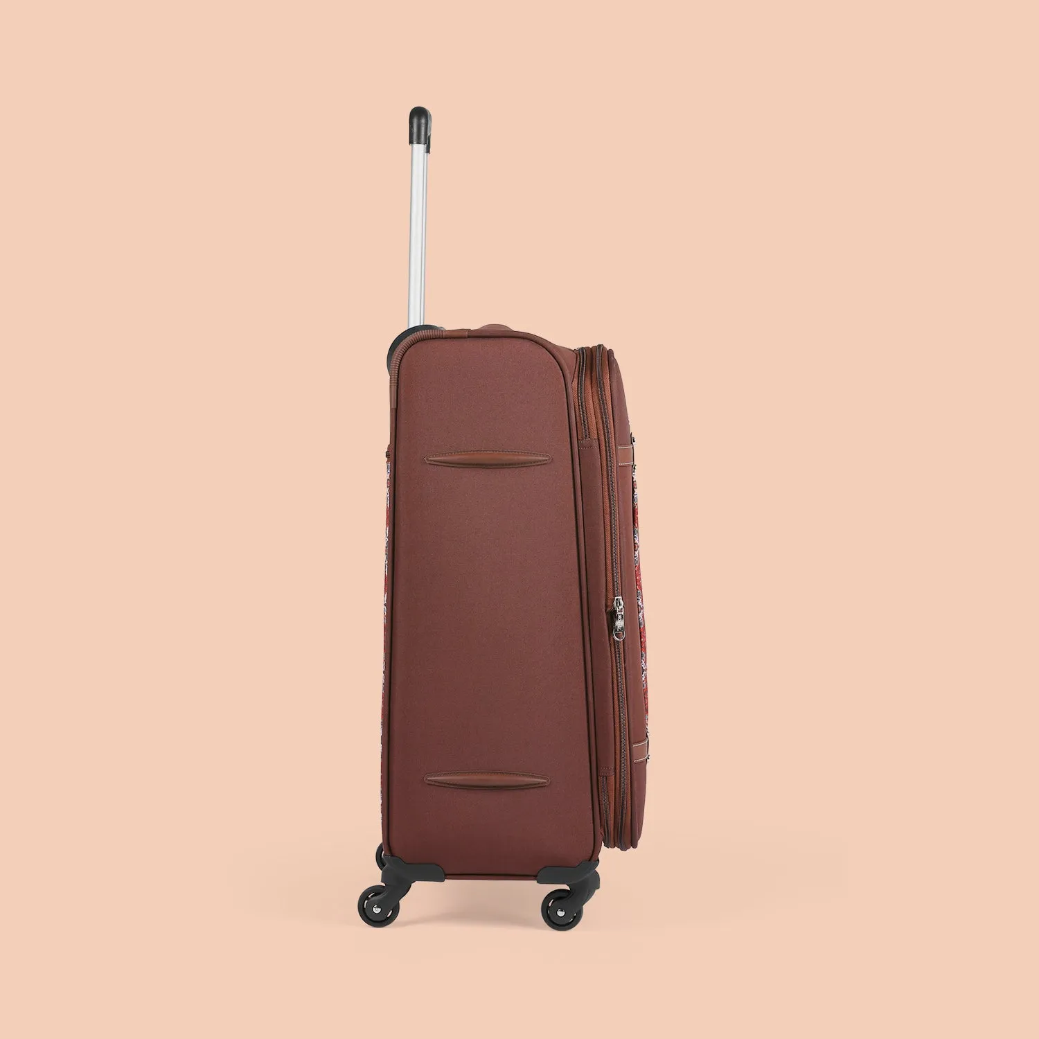Agra Durrie Saira Trolley Bag Combo