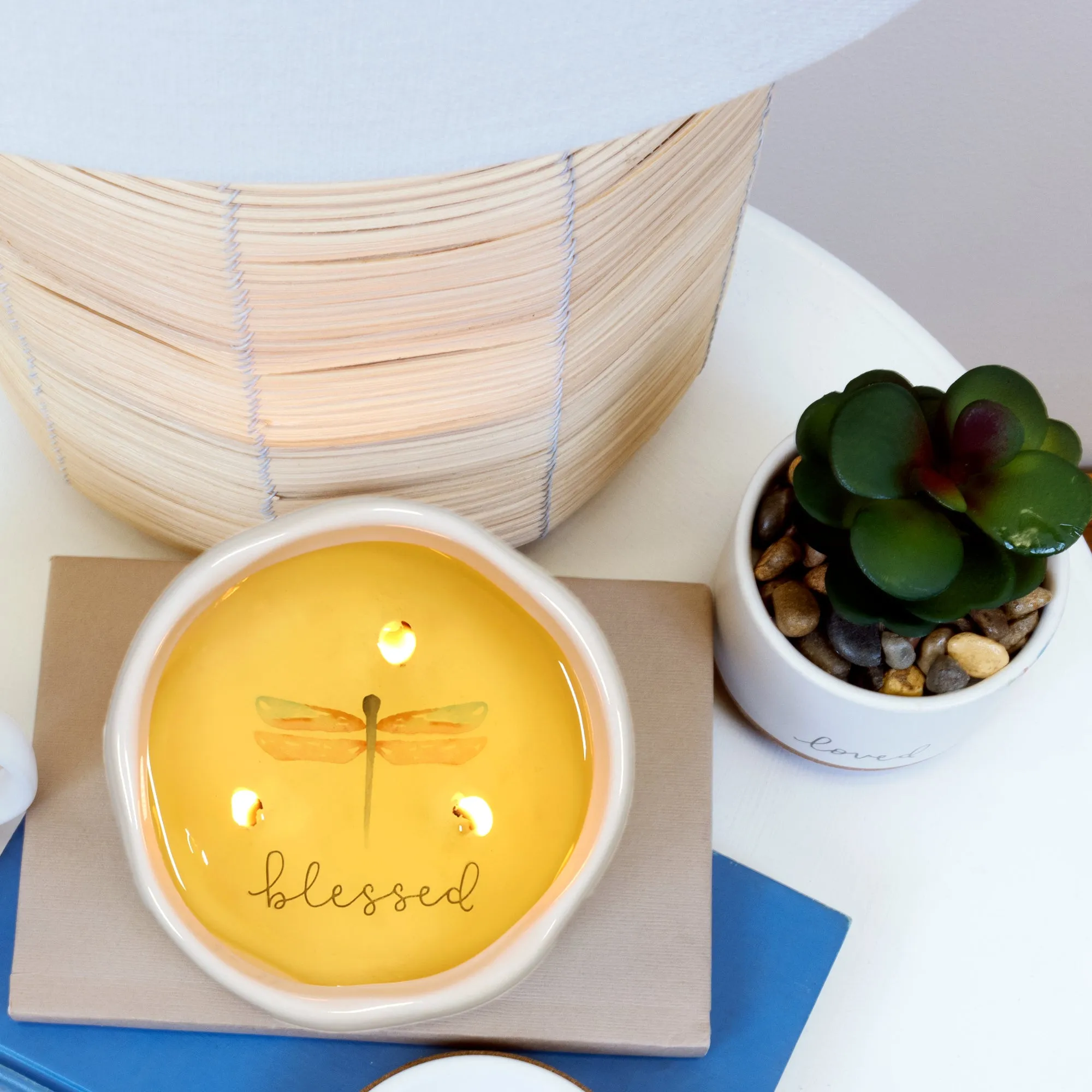 Amazing Grace 8 oz - 100% Soy Wax Reveal Candle Scent: Tranquility