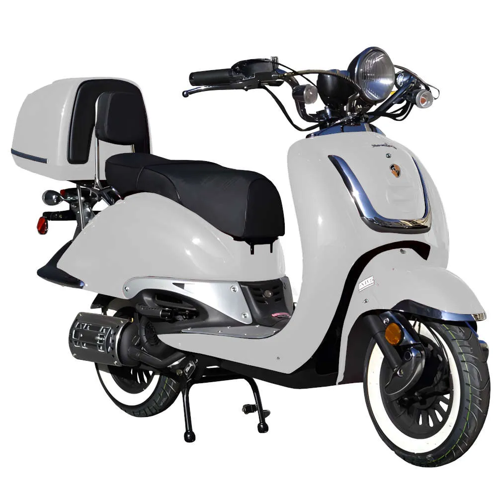 Amigo Bello the Classic Heritage 150cc Scooter. The legendary Heritage is back. CA Legal