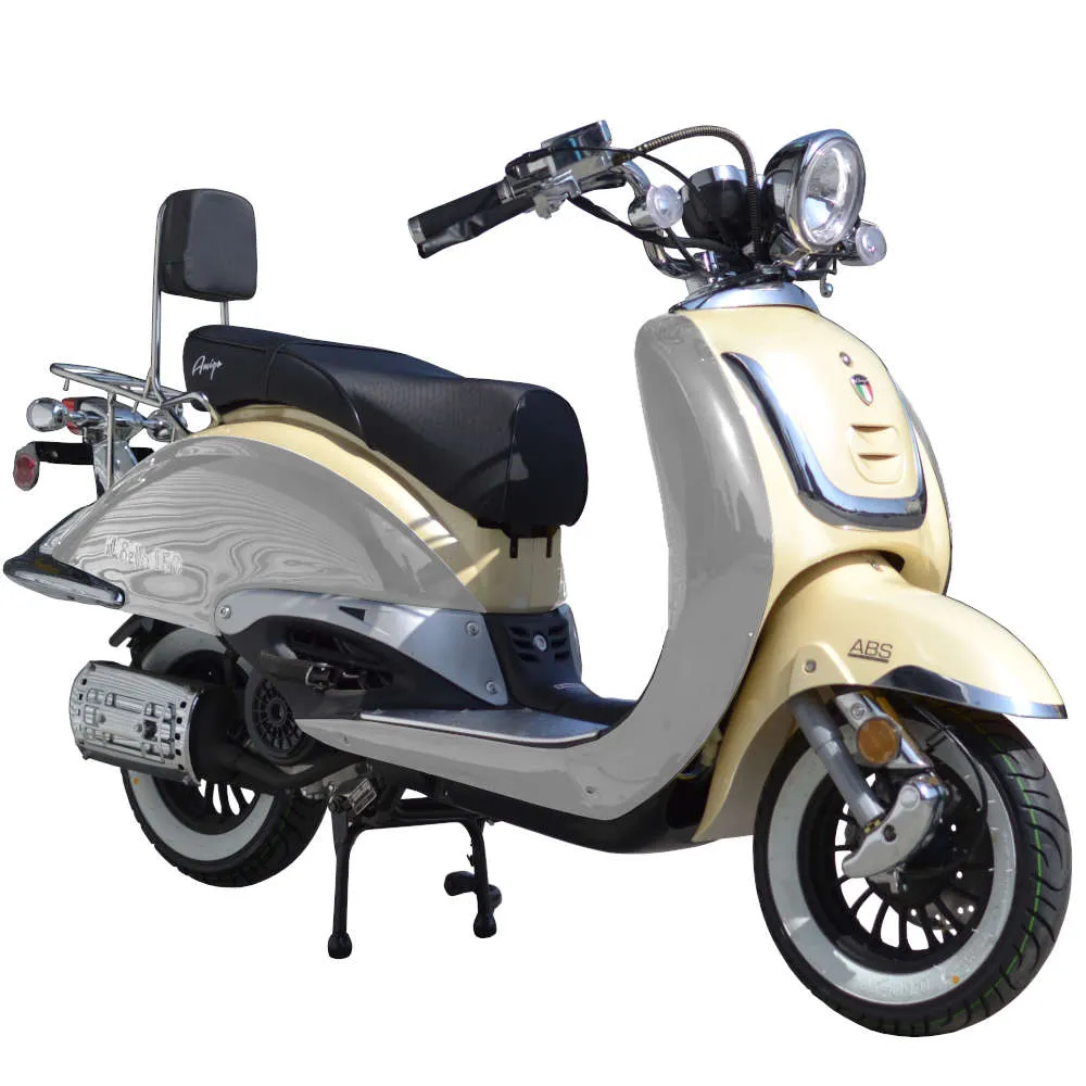 Amigo Bello the Classic Heritage 150cc Scooter. The legendary Heritage is back. CA Legal