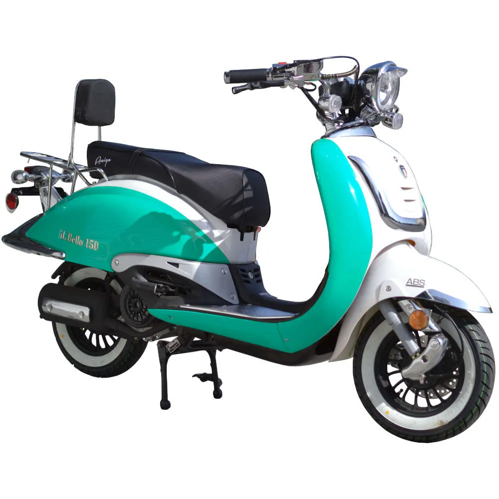 Amigo Bello the Classic Heritage 150cc Scooter. The legendary Heritage is back. CA Legal