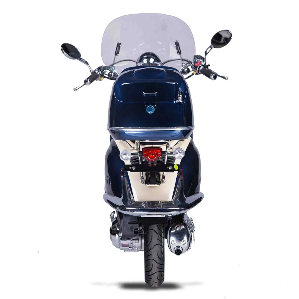 Amigo Bello the Classic Heritage 150cc Scooter. The legendary Heritage is back. CA Legal