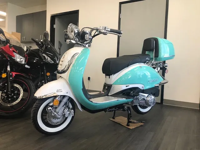 Amigo Bello the Classic Heritage 150cc Scooter. The legendary Heritage is back. CA Legal