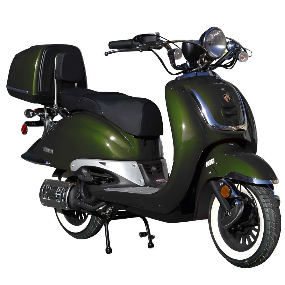 Amigo Bello the Classic Heritage 150cc Scooter. The legendary Heritage is back. CA Legal