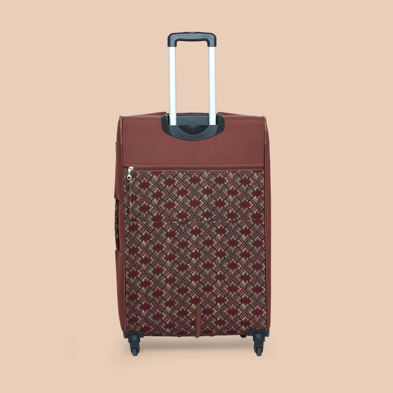 Amritsar Phulkari Saira Trolley Bag (Large)