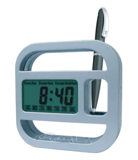 AMS- DT 571 MHUTOF Desk Clock with Day Function