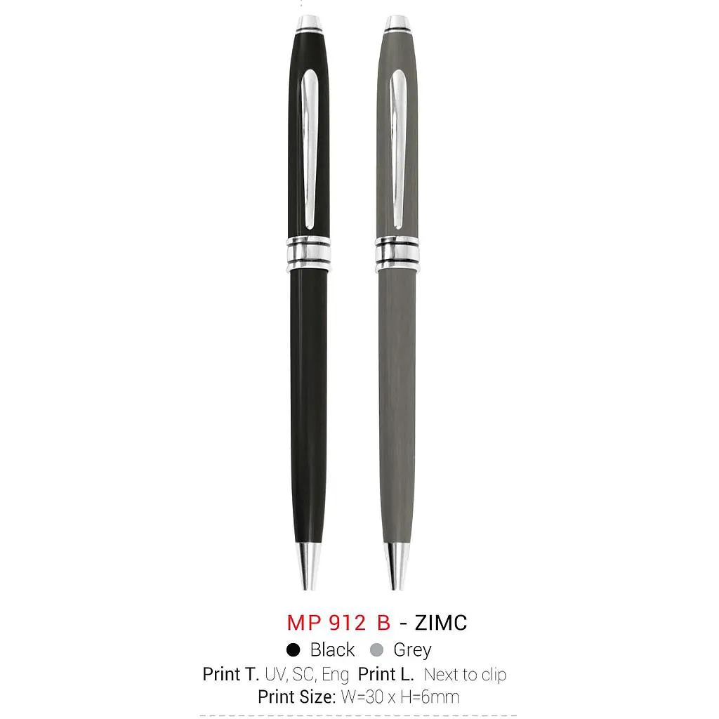 AMS- MP 912 B ZIMC Metal Ball Pen