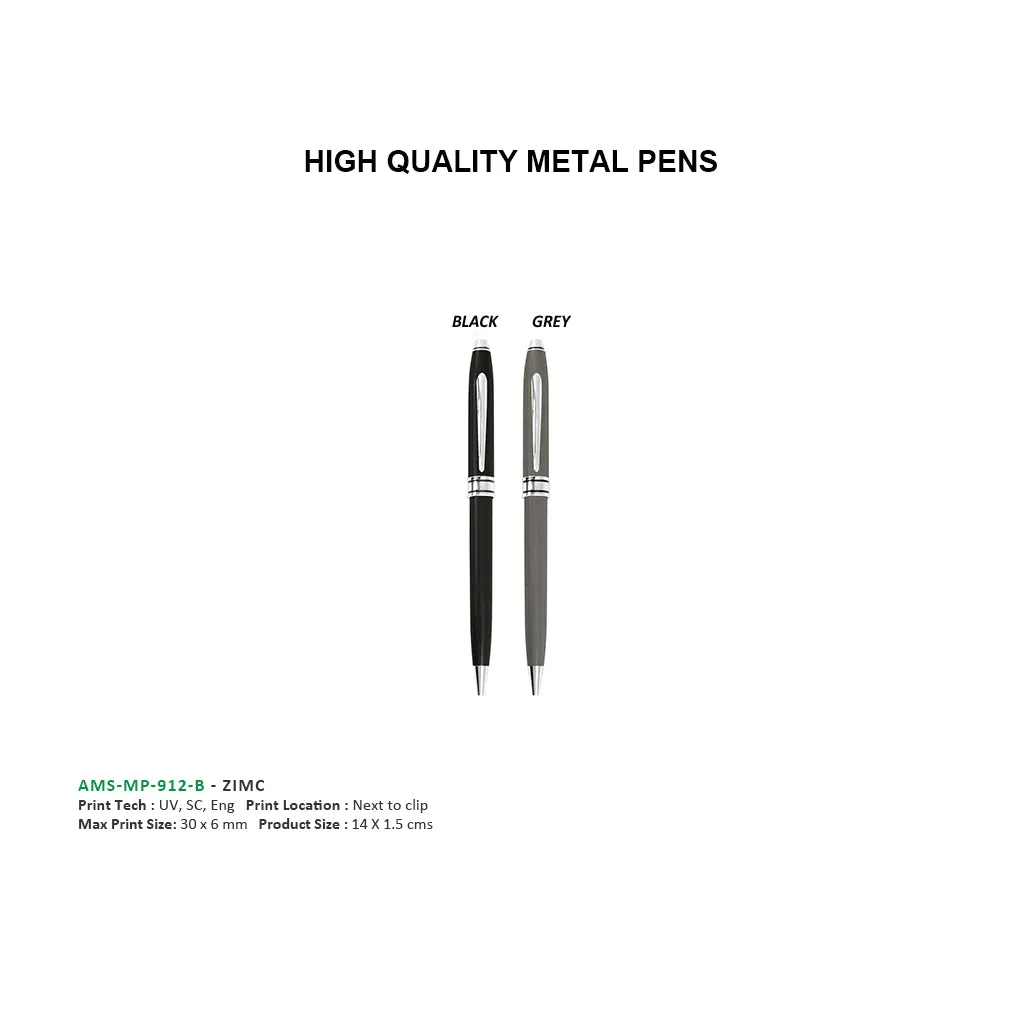 AMS- MP 912 B ZIMC Metal Ball Pen