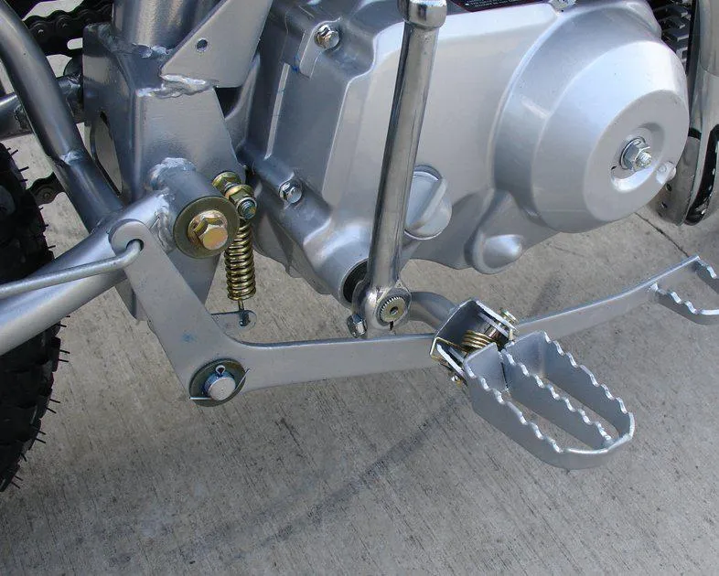 Apollo DB-21 XST 70cc Pit/Dirt Bike Semi-Auto Kids Model 25" Seat Height-OFF ROAD ONLY, CA Legal