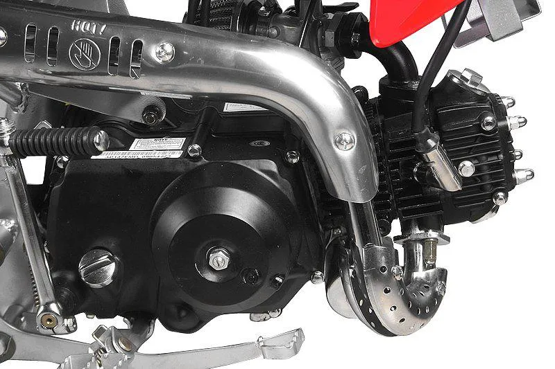 Apollo DB-21 XST 70cc Pit/Dirt Bike Semi-Auto Kids Model 25" Seat Height-OFF ROAD ONLY, CA Legal