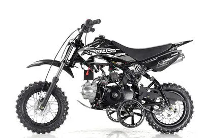 Apollo DB25 70cc Pit/Dirt Bike Kids Fully Automatic, Electric start, 22 inch seat height-OFF ROAD ONLY, NOT STREET LEGAL-