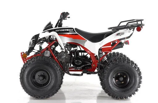 Apollo Sport Trax 125cc Youth Race Style Quad. Automatic trans with reverse, 12-Year-old and Up