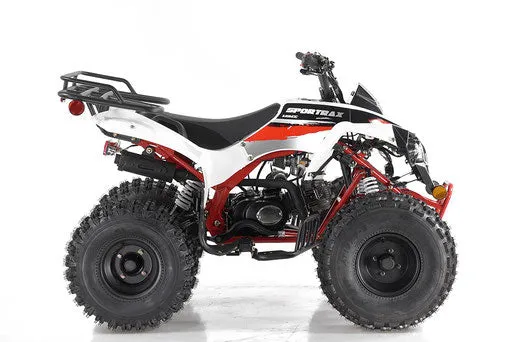 Apollo Sport Trax 125cc Youth Race Style Quad. Automatic trans with reverse, 12-Year-old and Up