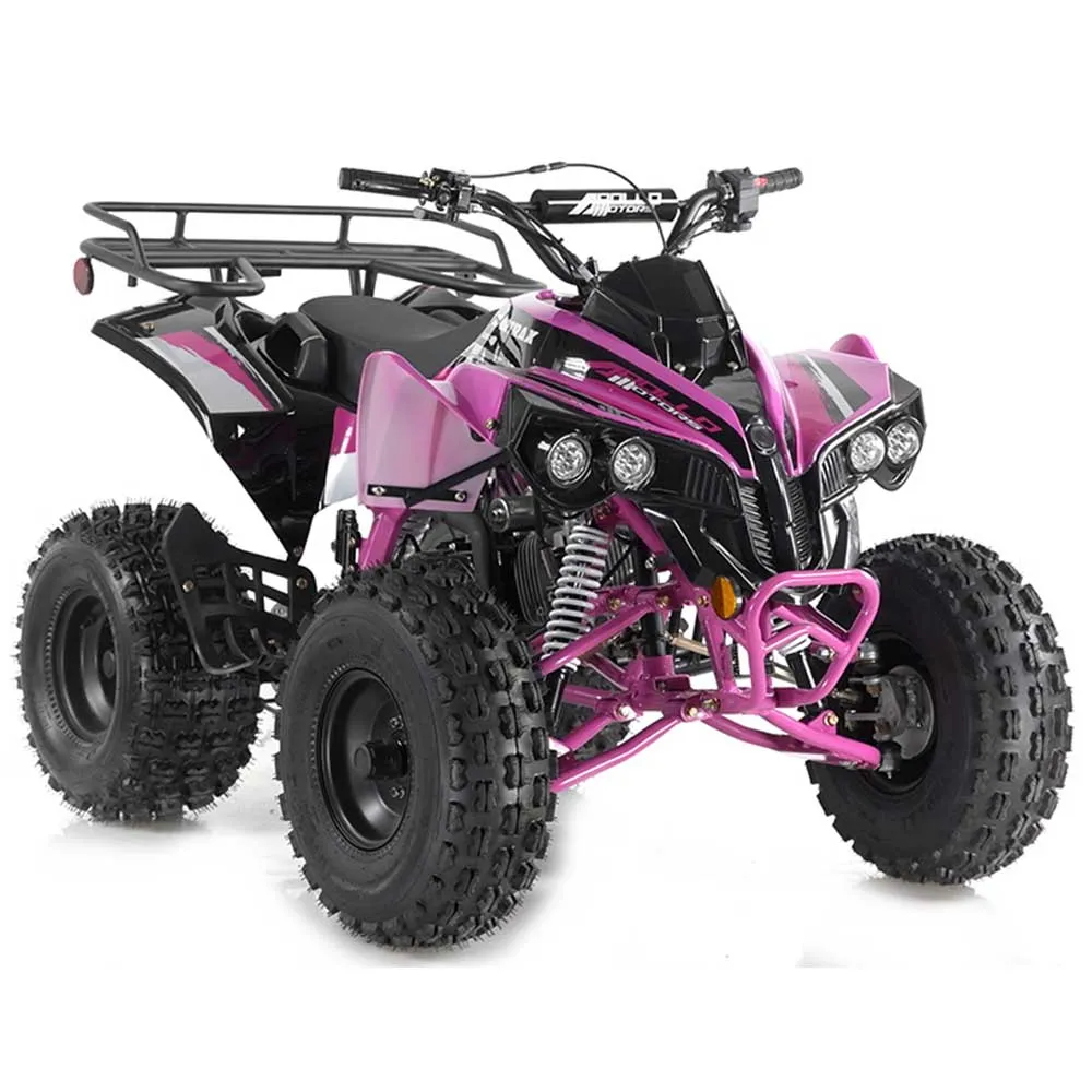 Apollo Sport Trax 125cc Youth Race Style Quad. Automatic trans with reverse, 12-Year-old and Up