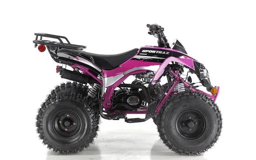 Apollo Sport Trax 125cc Youth Race Style Quad. Automatic trans with reverse, 12-Year-old and Up