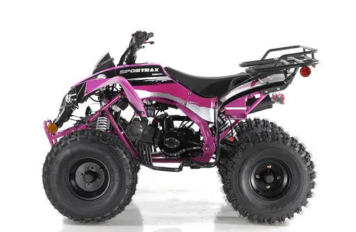 Apollo Sport Trax 125cc Youth Race Style Quad. Automatic trans with reverse, 12-Year-old and Up