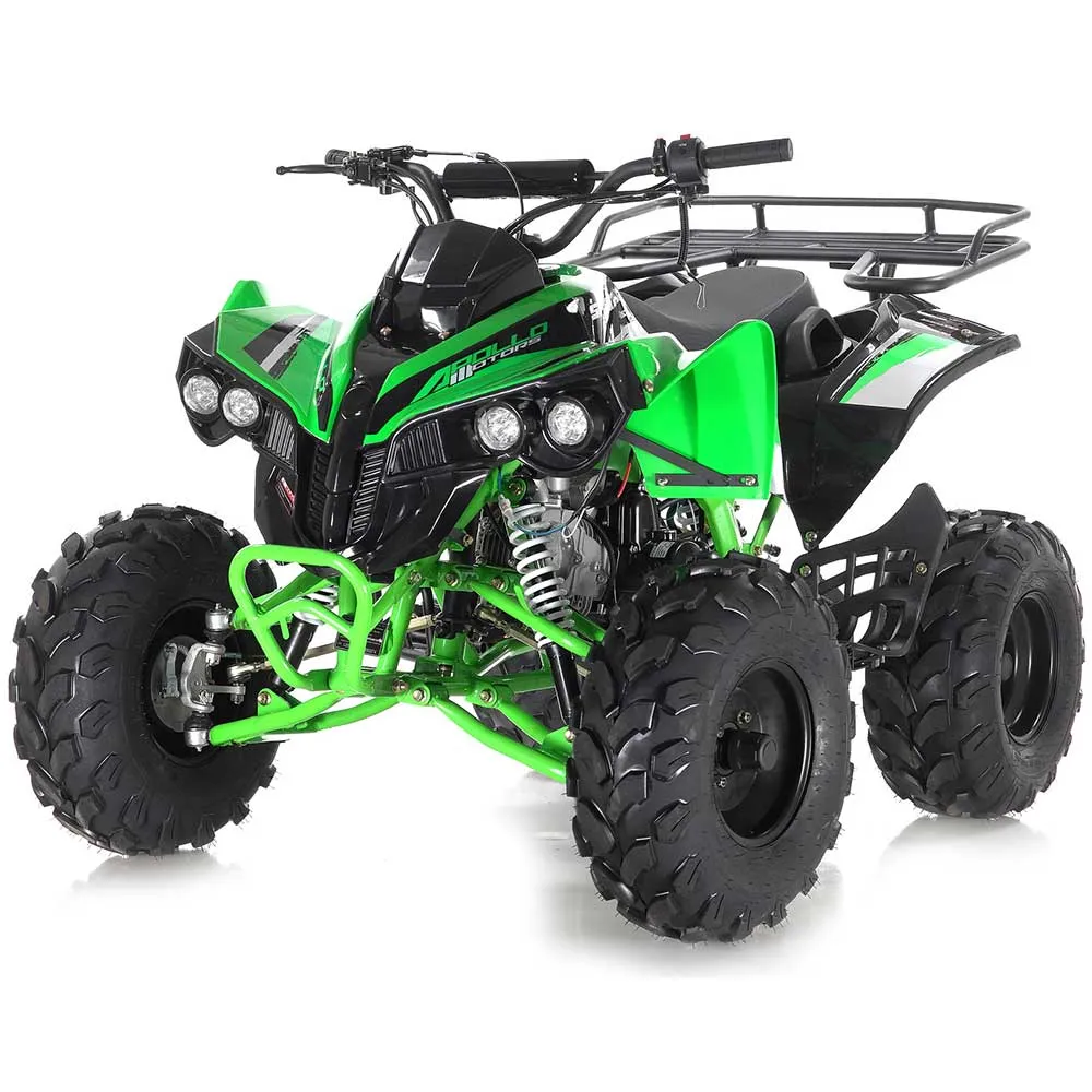 Apollo Sport Trax 125cc Youth Race Style Quad. Automatic trans with reverse, 12-Year-old and Up